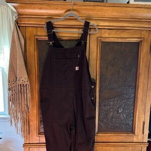 Carhartt Women's Dark Brown Overalls
